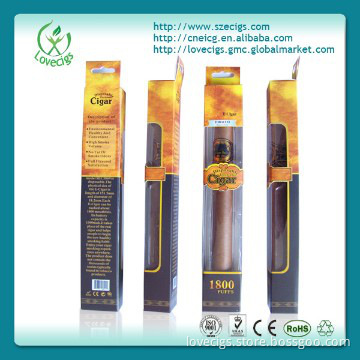 Up to 1800 Puffs  Disposable E cigarette E-Cigar